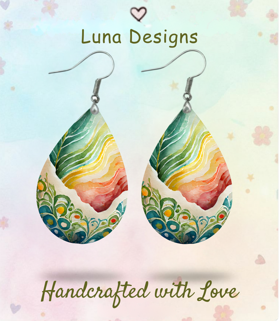 Earth Wave Earrings
