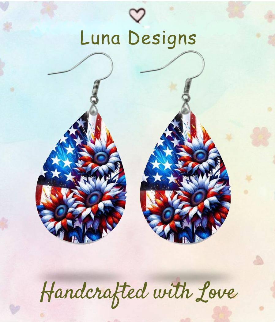 Patriotic Earrings
