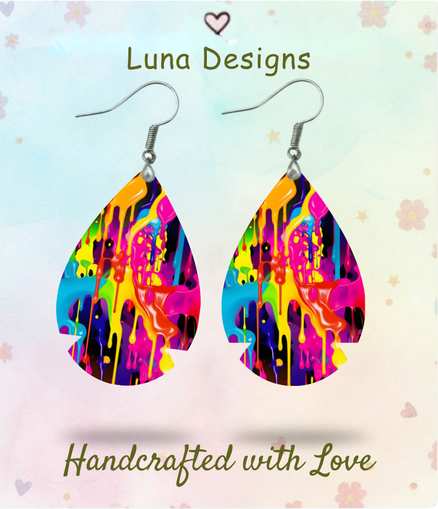Graffiti Earrings