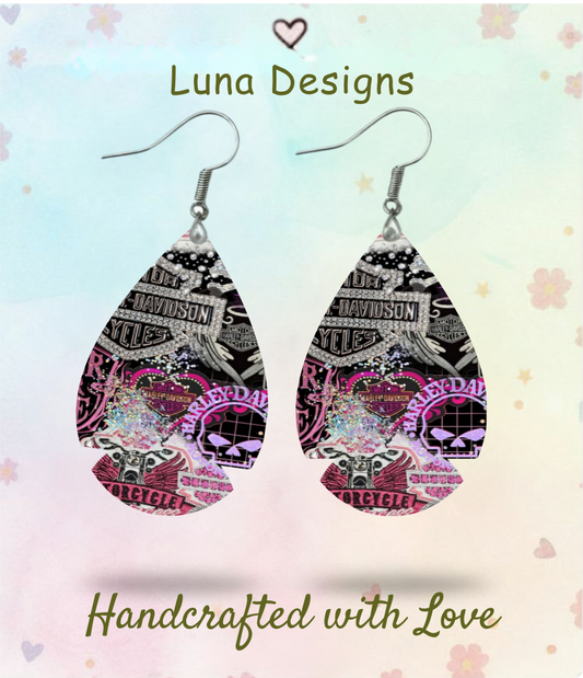 Harley Davison Earrings