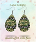 Glitter & Camo Earrings
