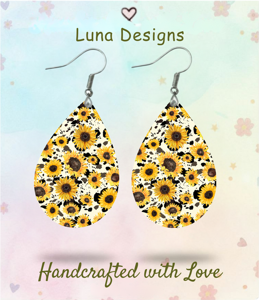 Sunflower Earrings